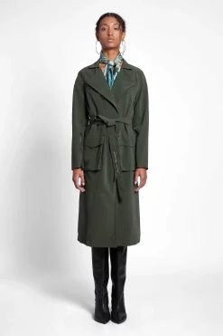STUTTERHEIM Kvinners Salg<Kista Matt Trenchcoat