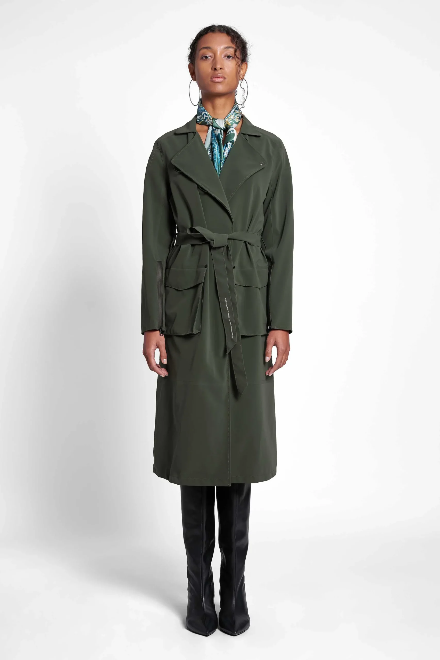 STUTTERHEIM Kvinners Salg<Kista Matt Trenchcoat