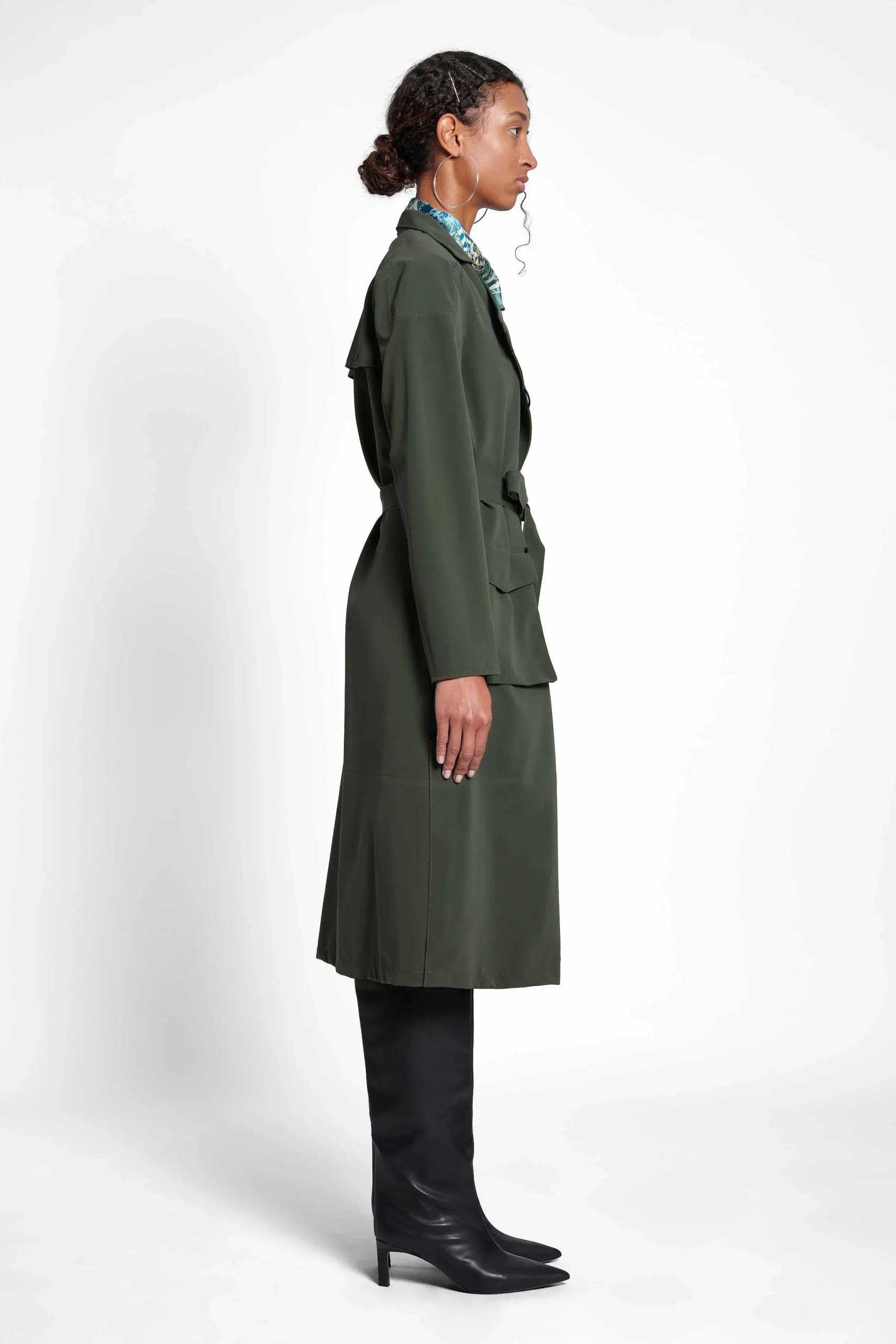 STUTTERHEIM Kvinners Salg<Kista Matt Trenchcoat