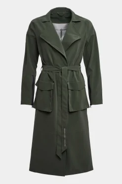 STUTTERHEIM Kvinners Salg<Kista Matt Trenchcoat