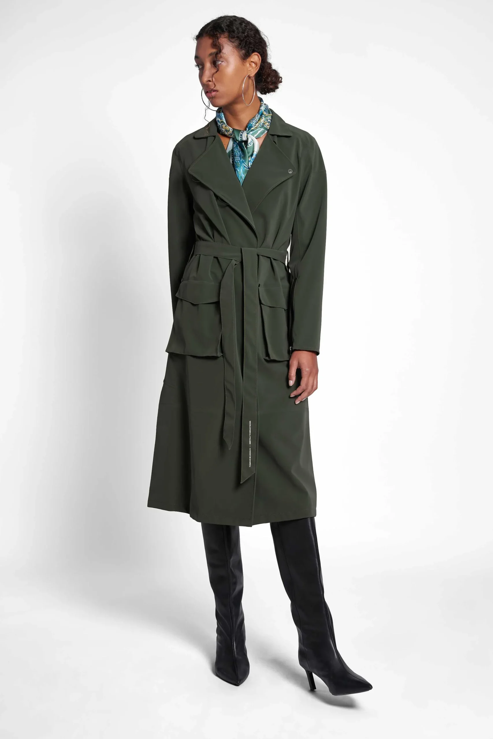 STUTTERHEIM Kvinners Salg<Kista Matt Trenchcoat