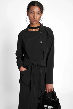 STUTTERHEIM Kvinners Salg<Kista Matt Trenchcoat
