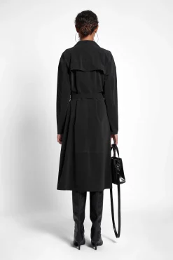 STUTTERHEIM Kvinners Salg<Kista Matt Trenchcoat