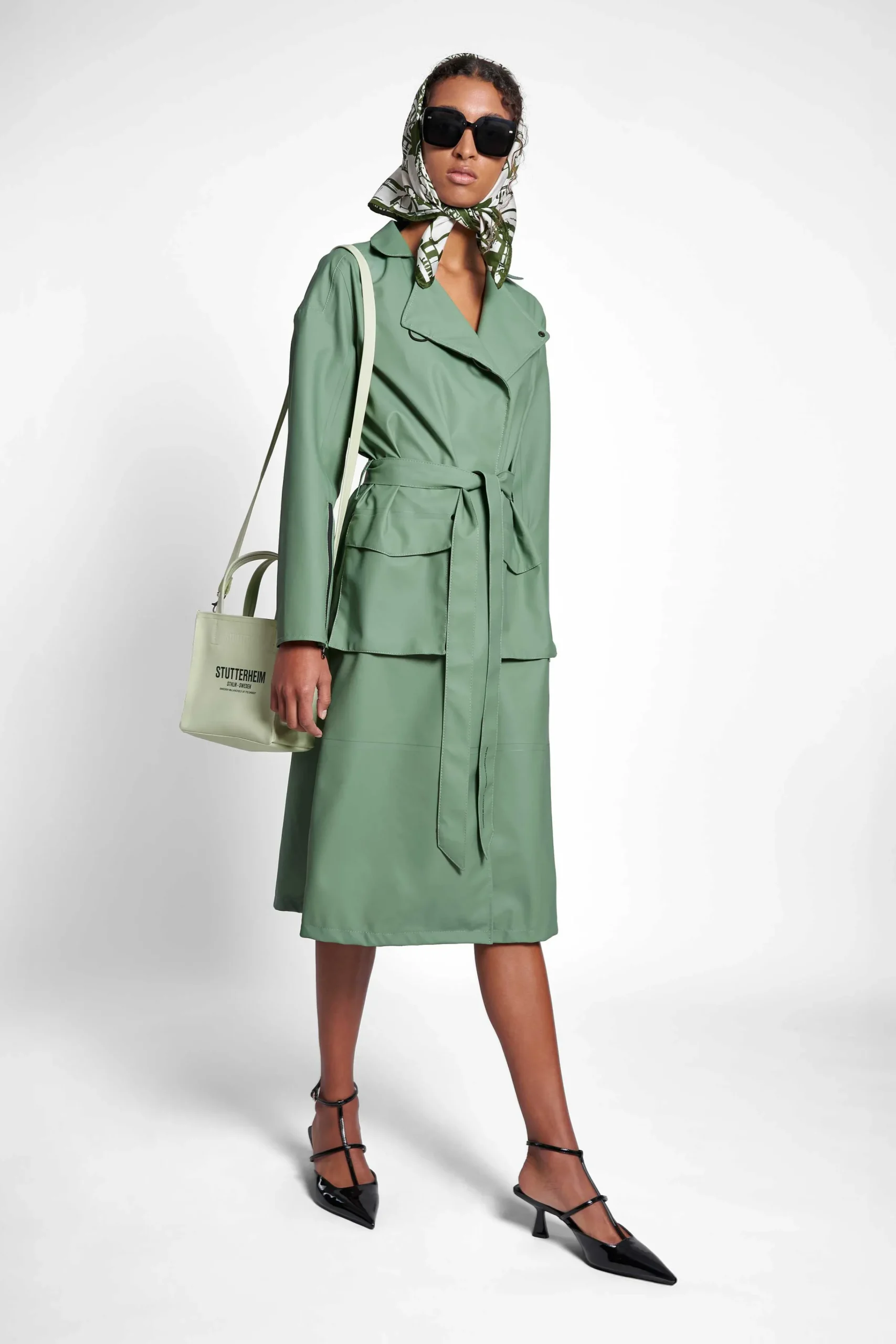 STUTTERHEIM Kvinners Salg<Kista Trenchcoat