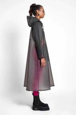 STUTTERHEIM Kvinners Salg<Mosebacke Langtrykk Regnfrakk