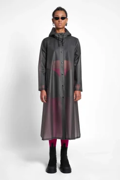 STUTTERHEIM Kvinners Salg<Mosebacke Langtrykk Regnfrakk
