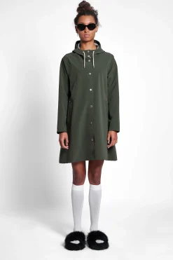 STUTTERHEIM Kvinners Salg<Mosebacke Lett Matt Regnfrakk