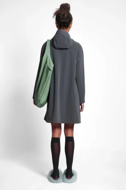 STUTTERHEIM Kvinners Salg<Mosebacke Lett Matt Regnfrakk