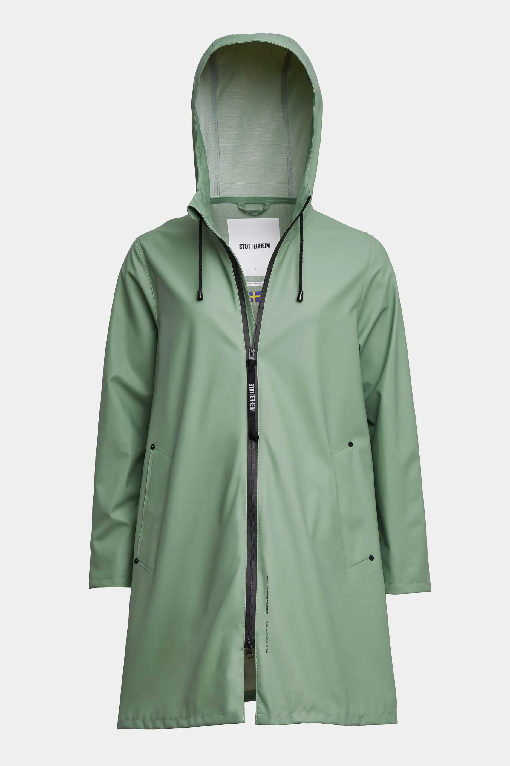 STUTTERHEIM Kvinners Salg<Mosebacke Lett Regnjakke Med Glidelas