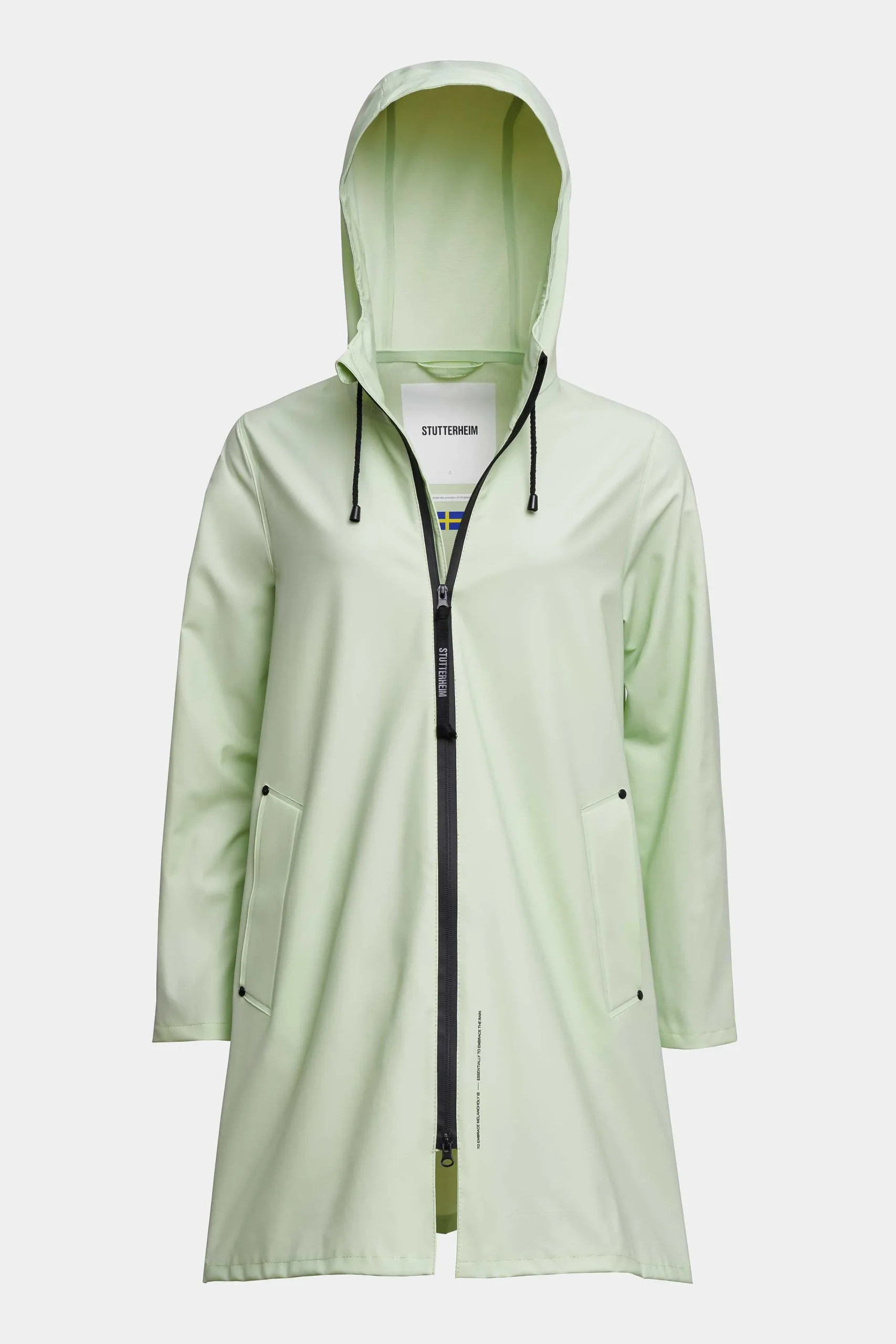 STUTTERHEIM Kvinners Salg<Mosebacke Lett Regnjakke Med Glidelas