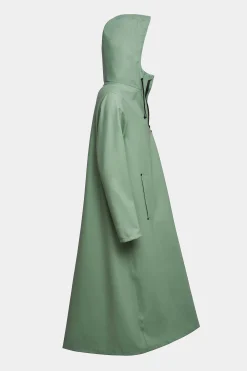STUTTERHEIM Kvinners Salg<Mosebacke Long Zip Regnfrakk