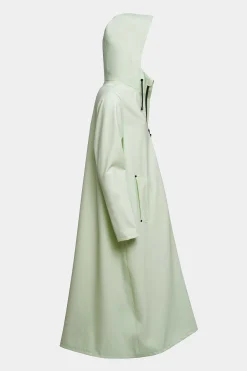 STUTTERHEIM Kvinners Salg<Mosebacke Long Zip Regnfrakk