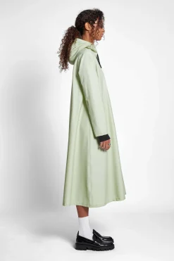 STUTTERHEIM Kvinners Salg<Mosebacke Long Zip Regnfrakk