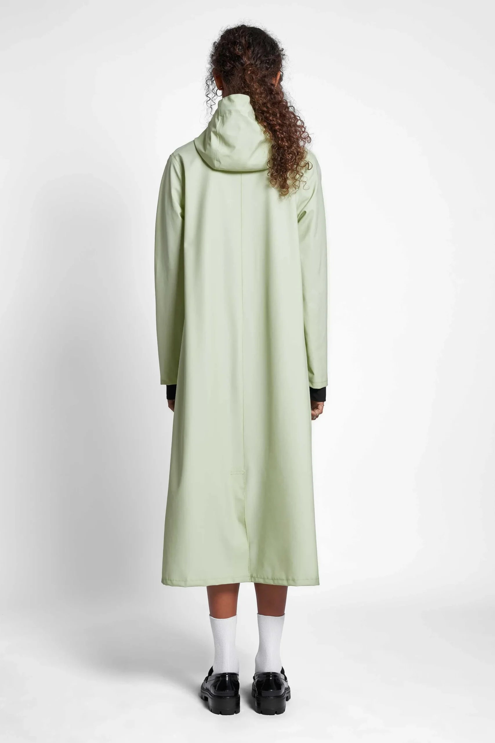 STUTTERHEIM Kvinners Salg<Mosebacke Long Zip Regnfrakk