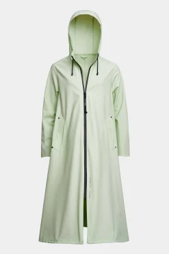 STUTTERHEIM Kvinners Salg<Mosebacke Long Zip Regnfrakk