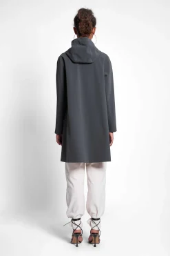STUTTERHEIM Kvinners Salg<Mosebacke Matt Regnfrakk