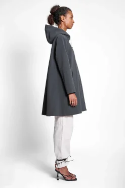 STUTTERHEIM Kvinners Salg<Mosebacke Matt Regnfrakk