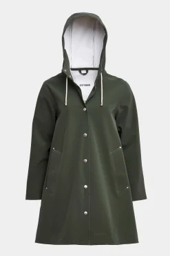 STUTTERHEIM Kvinners Salg<Mosebacke Matt Regnfrakk