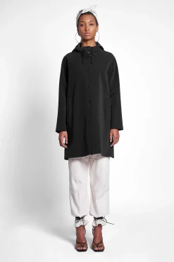 STUTTERHEIM Kvinners Salg<Mosebacke Matt Regnfrakk