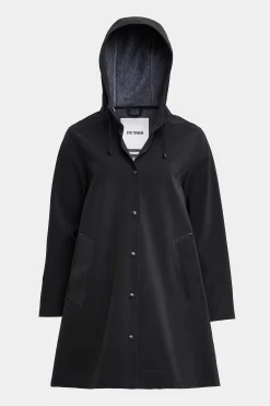 STUTTERHEIM Kvinners Salg<Mosebacke Matt Regnfrakk