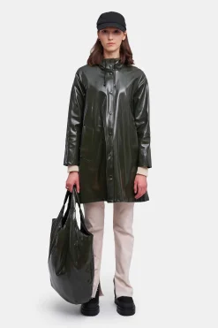 STUTTERHEIM Kvinners Salg<Mosebacke Opal Regnfrakk