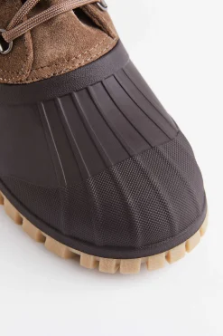 STUTTERHEIM Støvler I Semsket Skinn<Patruljestovel Semsket Skinn