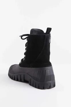 STUTTERHEIM Støvler I Semsket Skinn<Patruljestovel Semsket Skinn