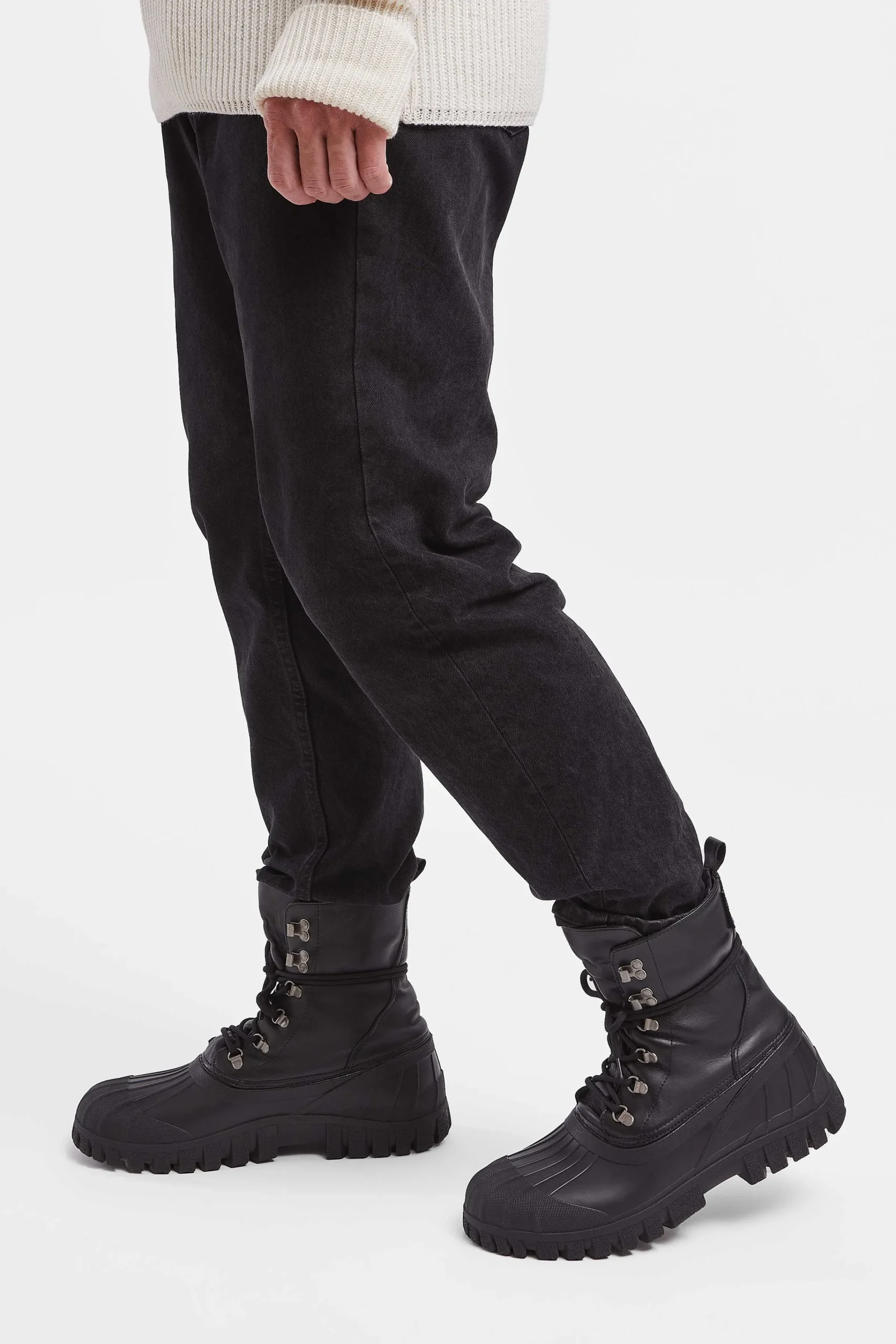 STUTTERHEIM Snørestøvler<Patruljestovelskinn