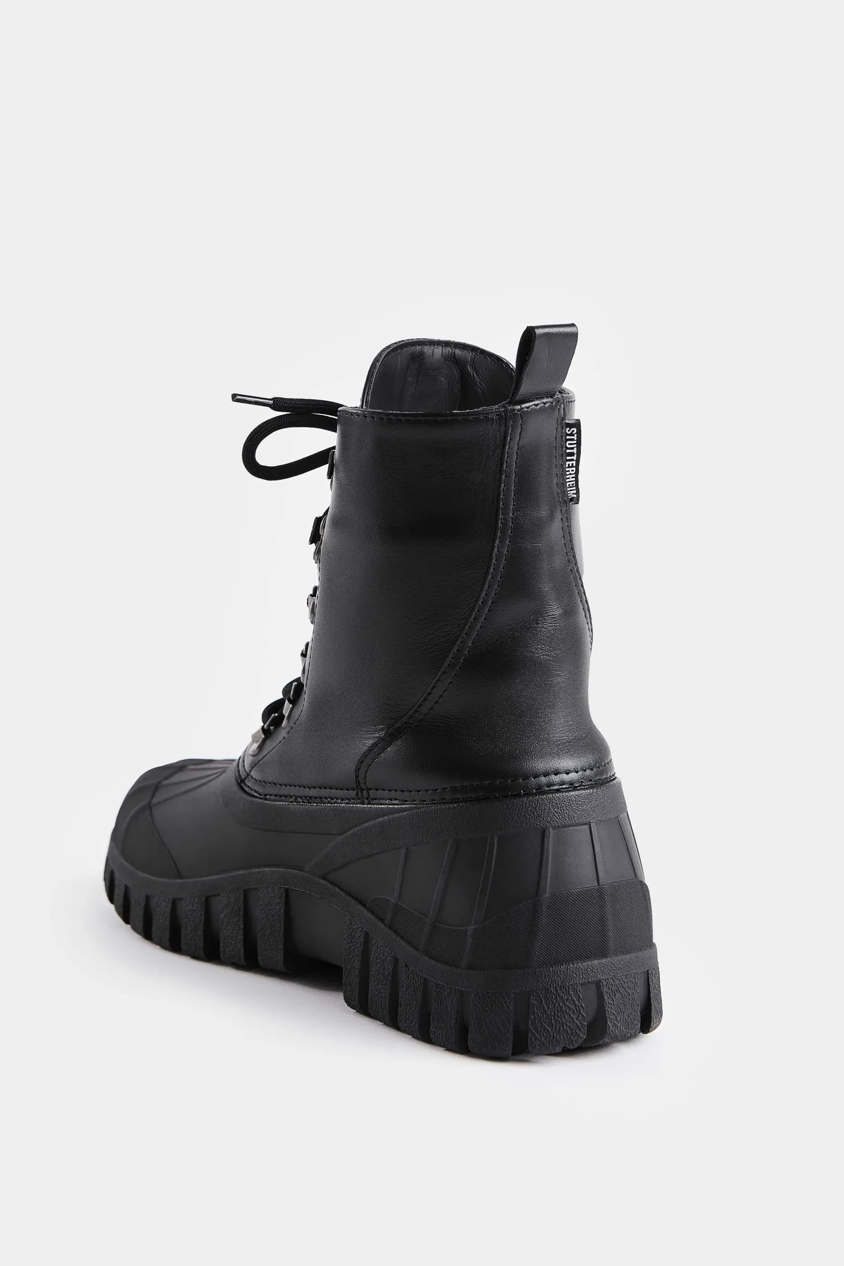 STUTTERHEIM Snørestøvler<Patruljestovelskinn