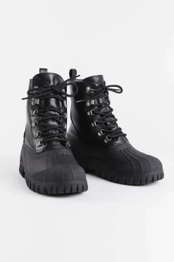 STUTTERHEIM Snørestøvler<Patruljestovelskinn