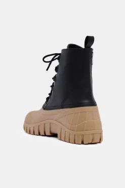 STUTTERHEIM Snørestøvler<Patruljestovelskinn