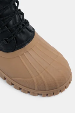 STUTTERHEIM Snørestøvler<Patruljestovelskinn