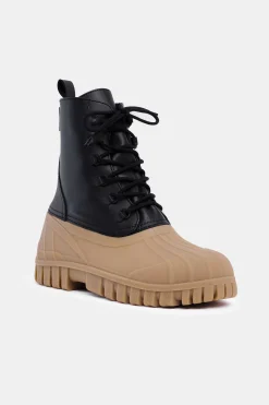 STUTTERHEIM Snørestøvler<Patruljestovelskinn