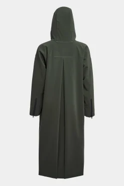 STUTTERHEIM Kvinners Salg<Sandviken Long Matte Zip Raincoat