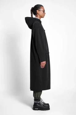 STUTTERHEIM Kvinners Salg<Sandviken Long Matte Zip Raincoat