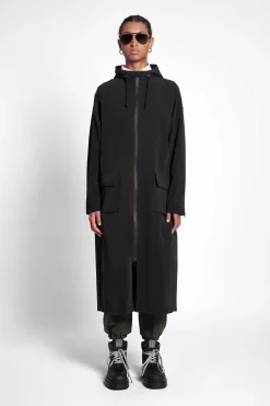 STUTTERHEIM Kvinners Salg<Sandviken Long Matte Zip Raincoat