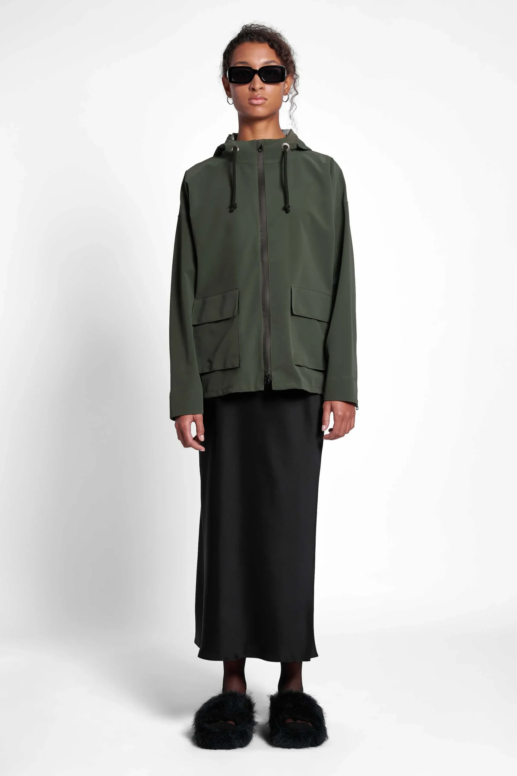 STUTTERHEIM Kvinners Salg<Sandviken Matte Zip