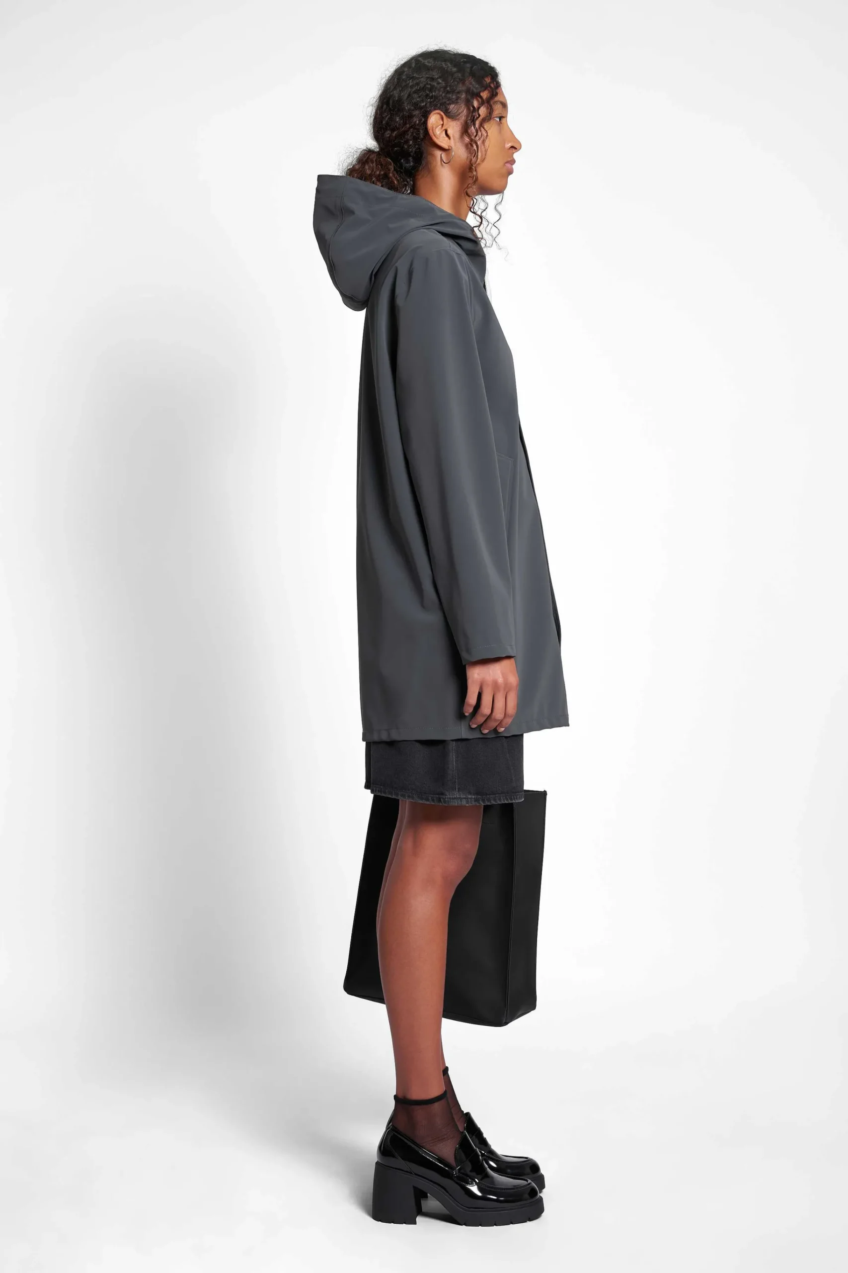 STUTTERHEIM Herresalg<Stockholm Lett Matt Regnfrakk