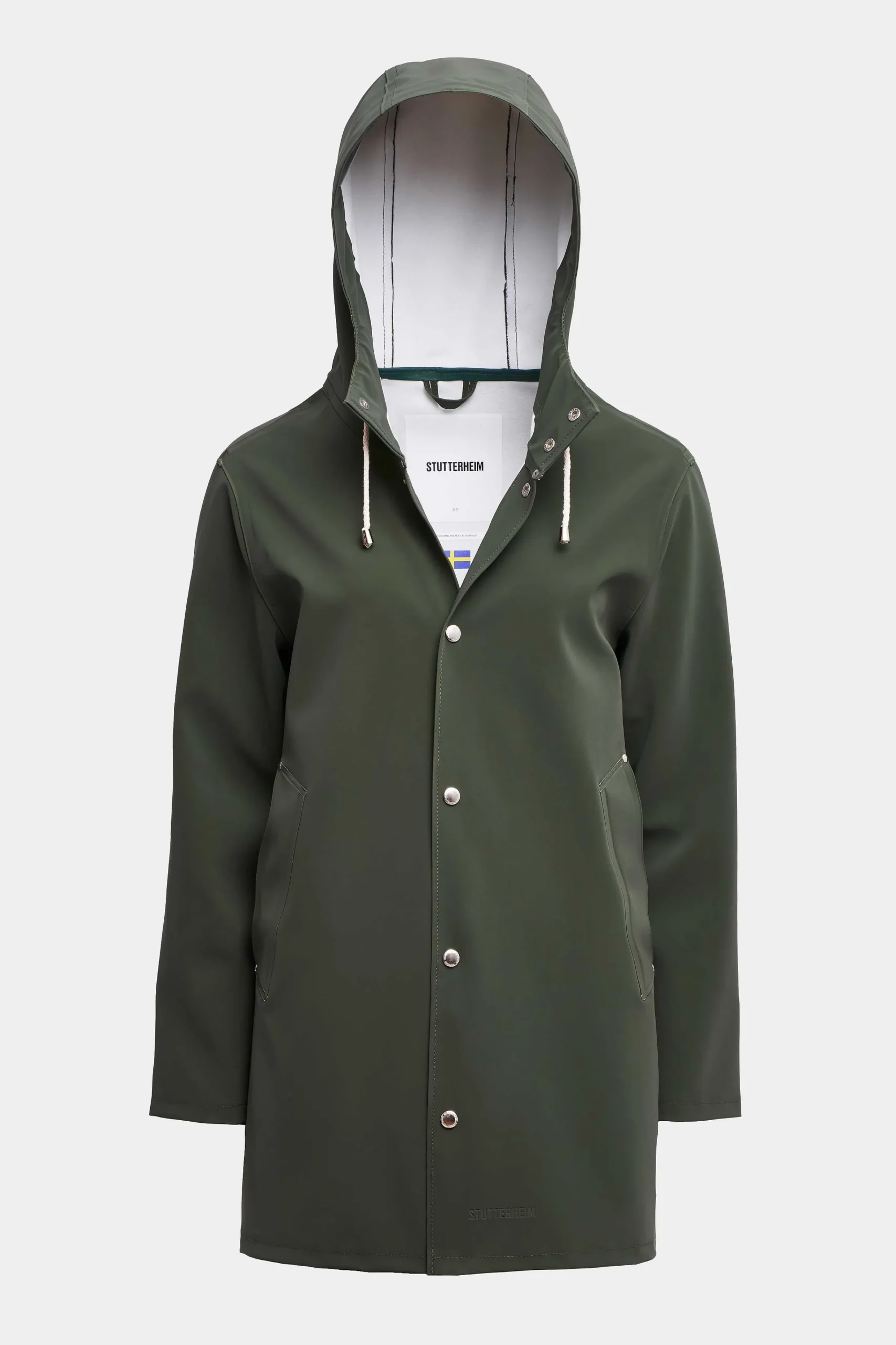 STUTTERHEIM Herresalg<Stockholm Lett Matt Regnfrakk
