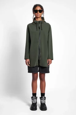 STUTTERHEIM Herresalg<Stockholm Lett Regnjakke I Matt Glidelas