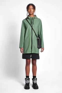 STUTTERHEIM Herresalg<Stockholm Lightweight Zip Regnfrakk