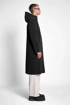 STUTTERHEIM Herresalg<Stockholm Long Matte Print Regnfrakk