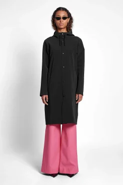 STUTTERHEIM Herresalg<Stockholm Long Matte Print Regnfrakk
