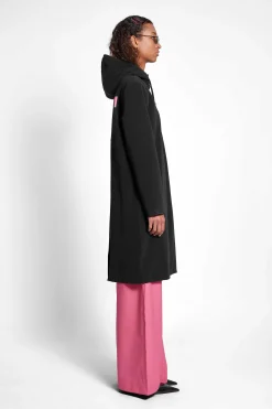STUTTERHEIM Herresalg<Stockholm Long Matte Print Regnfrakk