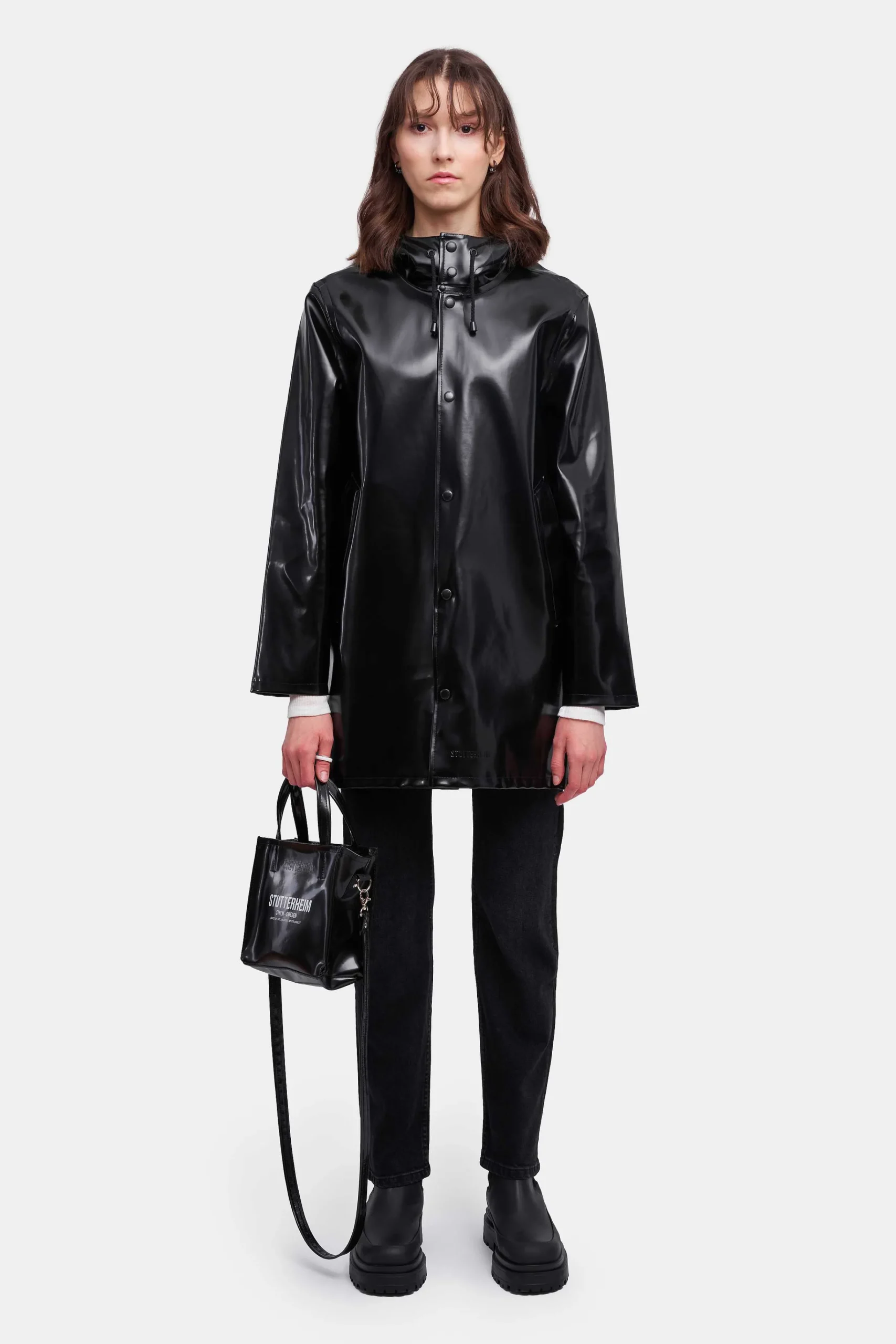 STUTTERHEIM Herresalg<Stockholm Opal Regnfrakk